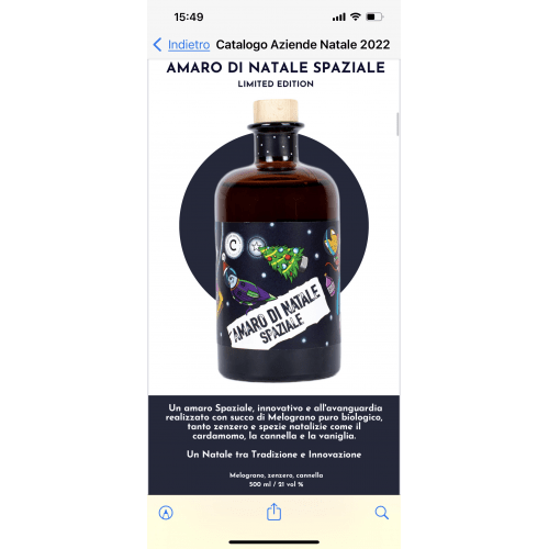 AMARO DI NATALE SPAZIALE